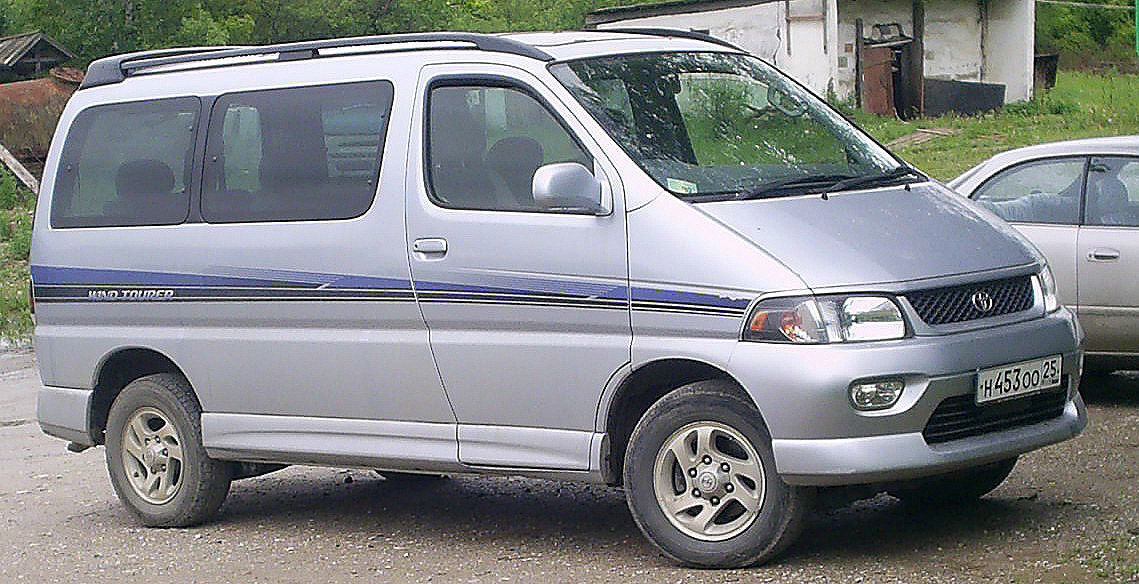 Toyota hiace regius мануал